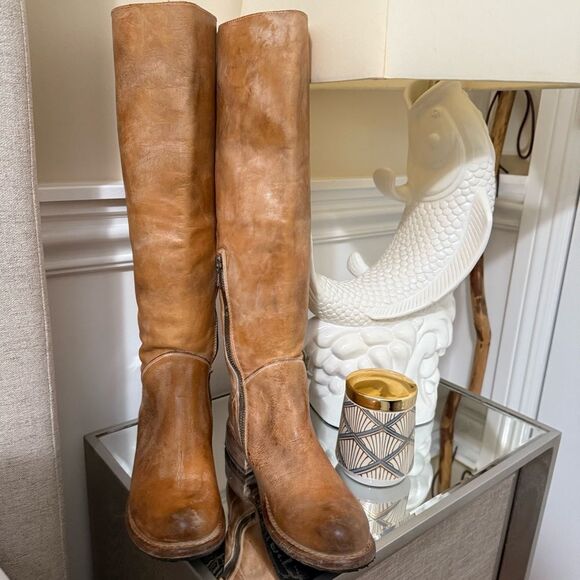 Bed Stu Manchester Tan Rustic Boots - Picture 1 of 12